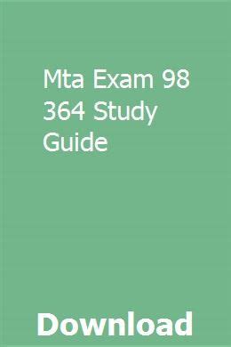 Mta exam 98 364 study guide. - The boeing 737 technical guide blogspot.