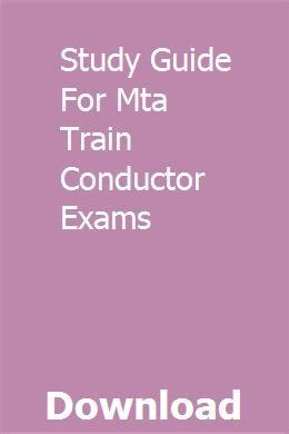 Mta metro north conductor exam study guide. - John deere 325 manuale di assistenza per trattorini.