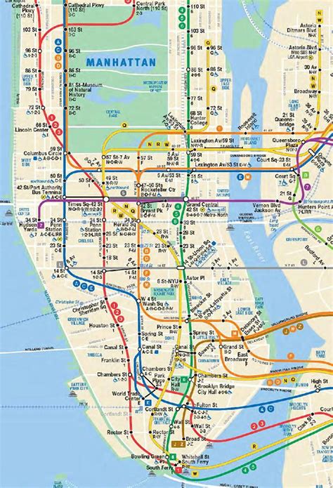  The transit map showed both New York and New Jersey, and was the fi