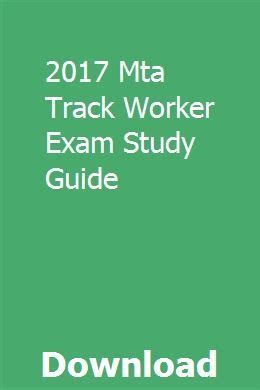 Mta track worker exam study guide ny. - Sony kdf e50a10 manuale di riparazione.