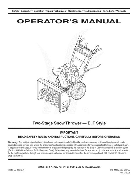 Mtd 8 27 snowblower owners manual. - Ics guide to helicopter ship operations.
