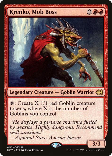 Mtg goblin. Feb 3, 2024 · Single Scoop: WHAT IS A MIND GOBLIN? by TheAsianAvenger // Feb 3, 2024. Thanks for watching the content. If you ever want a deck to be made into a video feel free to leave a like, comment, email, and subscribe to MTGGoldfish and MTGGoldfishCommander on Youtube! Watch the decks I play and brew live on stream! Come by my Twitch from 8:30 pm PST ... 