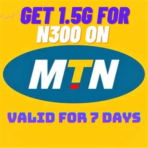 Mtn data plan 300 for 1gb. 5gb For N300 Valid For 7 Days: Use The Code How much ha...