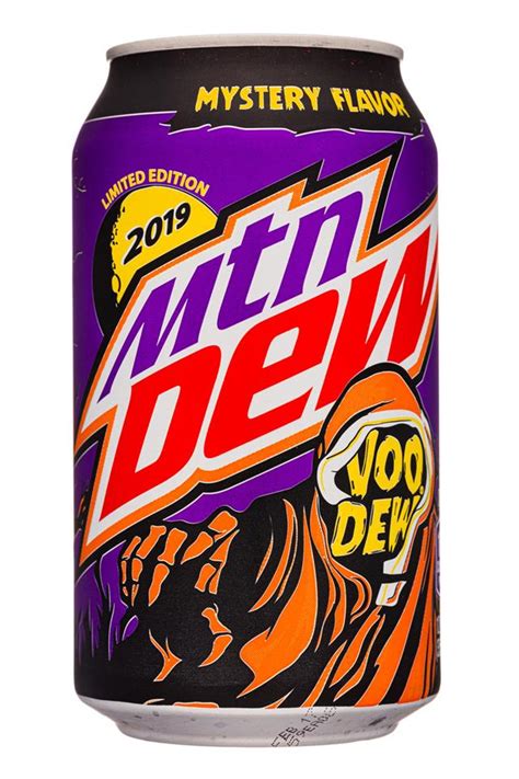 Mtn dew voodew 2019. Verdict: Mtn Dew VooDew, the limited edition mystery flavor is the clubhouse leader for soda packaging as we approach the holiday season of 2019. The notion of a mystery should be enough to warrant a purchase for the undecided, and it’s always worth a taste to see if there’s something else to discover inside its profile. 