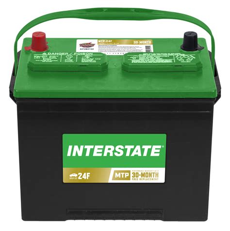 Group Size 24F. 710 Cold Cranking Amps (CCA) 36 Month Warranty; 710 Cold Cranking Amps (CCA) ... Interstate’s MTX absorbed glass-mat (AGM) battery will meet or .... 