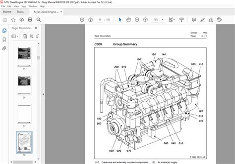 Mtu 16v 4000 gx0 gx1 motor diesel manual de reparación de servicio completo. - John deere 1050 drawn field cultivators oem parts manual.