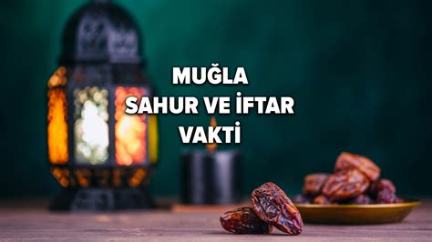 Muğla sahur saati bilgisi sayfanın üst bölümünde yer alıyor.