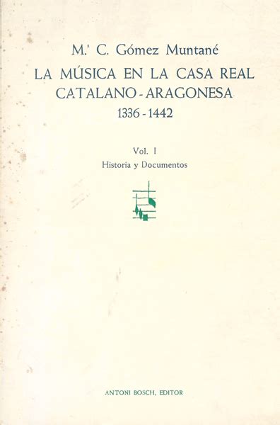 Música en la casa real catalano aragonesa durante los años 1336 1432. - Il manuale di accesso universale il manuale di accesso universale.
