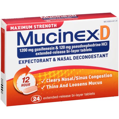 Official answer by Drugs.com Mucinex D is (guaifenesin and pseudoephedrine) is an expectorant/nasal decongestant combination, and Mucinex DM …. 