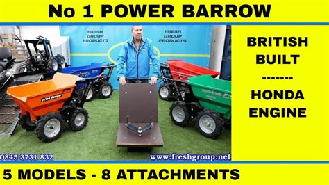 Muck Truck Power Barrow Range - Product Overview - YouTube