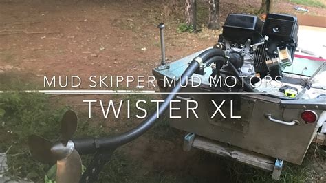 Here’s a short video of my first successful test run of the Mud-skipper Twister Lite on my Bass Tender 10.2 boat. I have a few kinks to work out but over all.... 