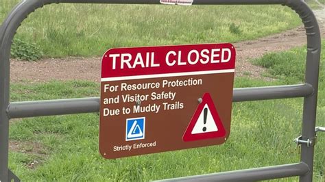 Muddy Lakewood trails closed until further notice