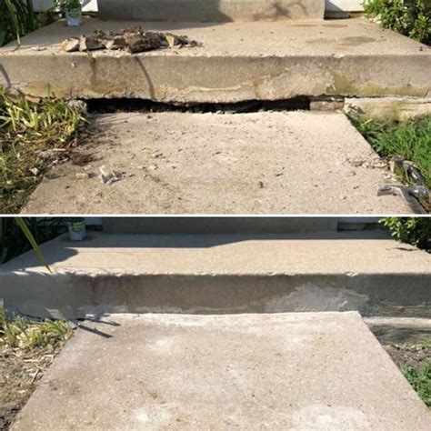 Mudjacking concrete leveling. We fix sinking concrete. At St. Louis Mudjacking we offer residential & commercial mudjacking services. Get your FREE cost estimate today. Call or text now! 