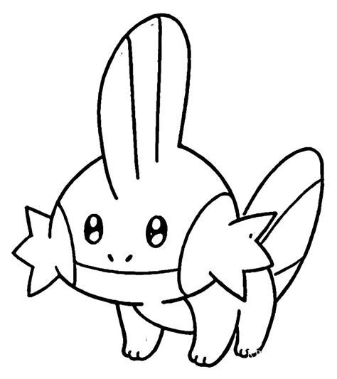 Mudkip Pages Coloring Pages