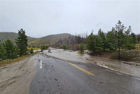 Mudslide closes Highway 125 in Grand County