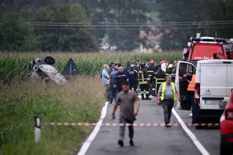 Muere una niña al estrellarse un avión de la Fuerza Aérea de Italia tras el despegue en un vuelo de prácticas