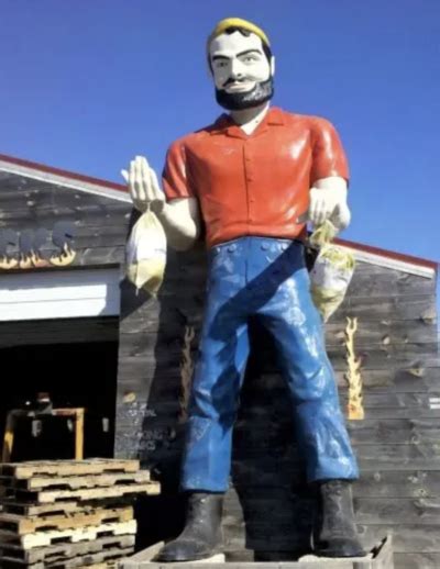Muffler man for sale. Buck Atom is a modern muffler man located in Tulsa, Oklahoma, created by Mark Cline. Courtesy Buck Atom's Cosmic Curios on 66. For many people, it begins with the first sighting of an enormous man ... 