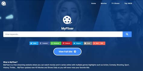 Muflixer. MyFlixer is a free movie streaming platform that allows users to watch movies and TV shows without the need for a subscription or payment. It boasts an extensive catalog of … 