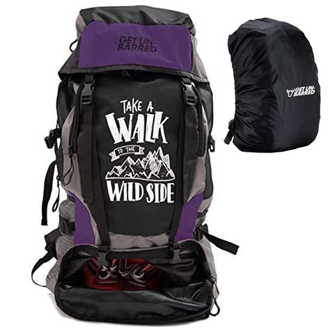 Mufubu Presents Get Unbarred 55 LTR Rucksack for Trekking, …