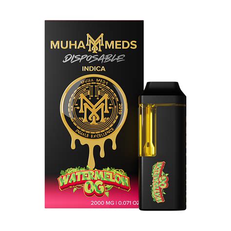 Muha meds watermelon.  You&rsquo;ll feel an influx of focus and motivat...