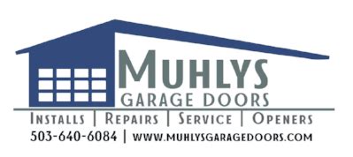 Muhly's garage doors. 52 Faves for Muhly's Garage Doors from neighbors in Hillsboro, OR. Would a new or newly repaired garage door make your house look more like a home? Improve the exterior beauty and security of your home with quality garage door repairs and installations from our Hillsboro, Oregon, company. Muhly's Garage Doors is ready and waiting to enhance your home's outside. 