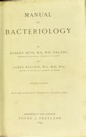 Muir ritchies manual of bacteriology by sir robert muir. - Pennine way companion a pictorial guide.