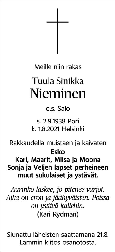 Muistokirjoitukset HS.fi