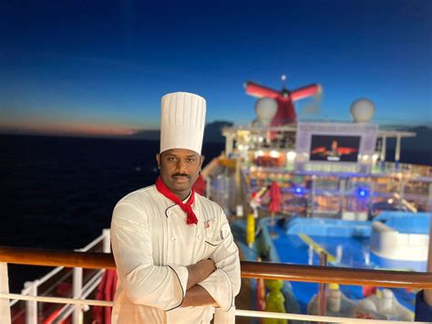 Mujaharul Tarafder - chef for carnival Cruise line