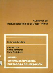 Mujer, victima de opresión, portadora de liberación. - The communication handbook by sandra cleary.