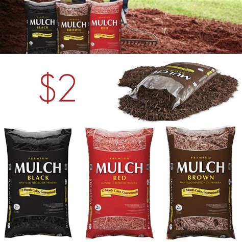 Lowe's mulch sale is essentially the same deal: Two-cubic-fo