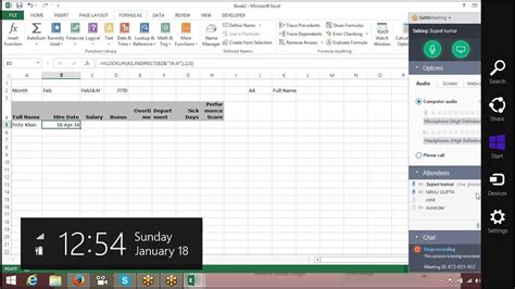 Multi Sheet Vlookup with Indirect Formulas in Excel YouTube