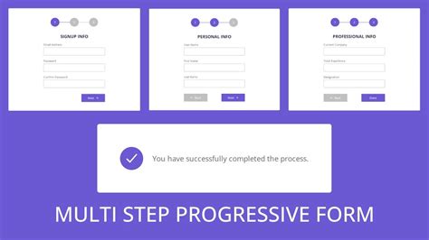 Multi Step Form Template