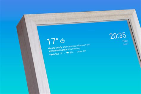 Multi User Smart Mirror With Google Calendar 10 Steps Instructables