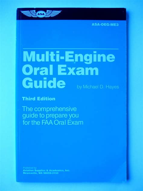 Multi engine oral exam guide the comprehensive guide to prepare you for the faa oral exam oral exam guide series. - My lab 25 manual de servicio.