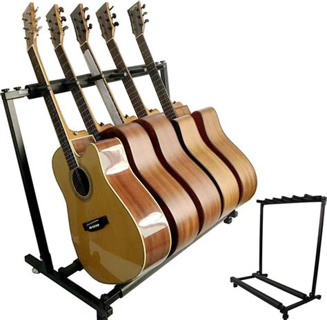 Multi guitar stand.  Thanks to its wide and padded support surface, the Multi-G...