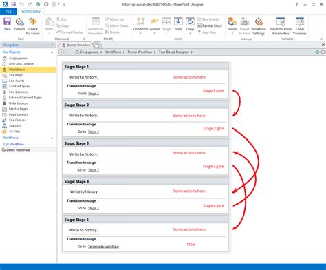 Multi stage workflow in sharepoint 2013