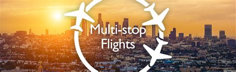 Multi-stop flights are the easiest way to make the most of your international escapes, allowing you visit two or three places in one affordable airfare package. Tailor your trip to your taste. Multi-stop flights offer flexibility that return airfares or round the world flights don’t. With these flights you can choose the itinerary to suit you ....