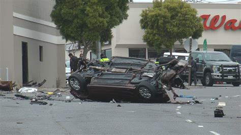 Multi-car accident in Daly City