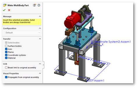 Multibody parts in Assemblies? MySolidWorks