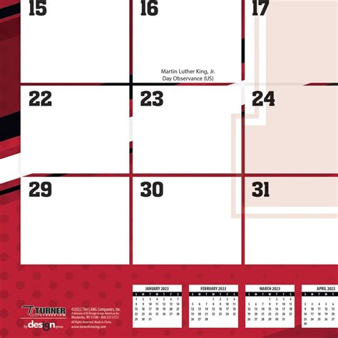 Multicourt Case Calendar Customize and Print