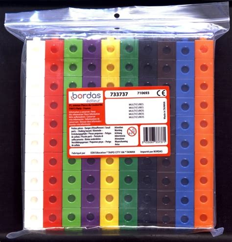 Multicubes Sachet de 200 Cubes a Manipuler