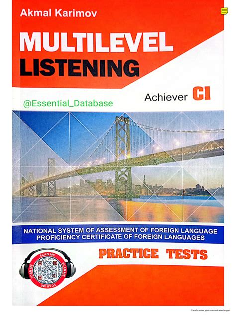 Multilevel listening achiever c1 script. Achiever C1 Listening Answers ...