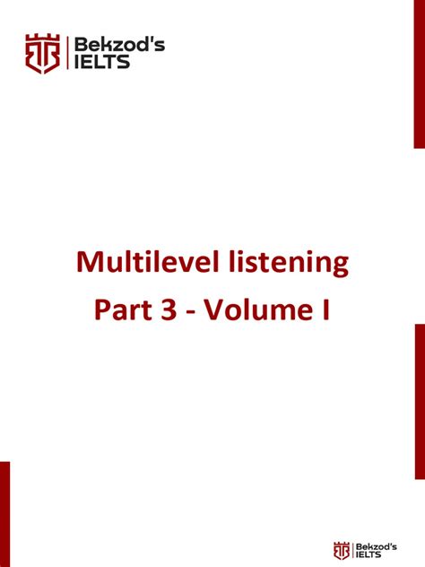 Multilevel master listening answers pdf part 3.  Multilevel Masterpiece...