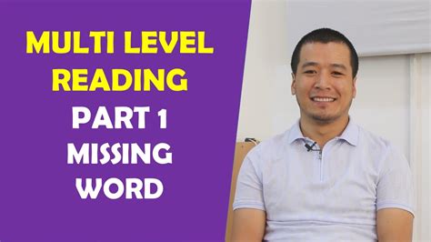 Multilevel master reading javoblari part 1.  Multilevel Mock testiga tayyorlani...