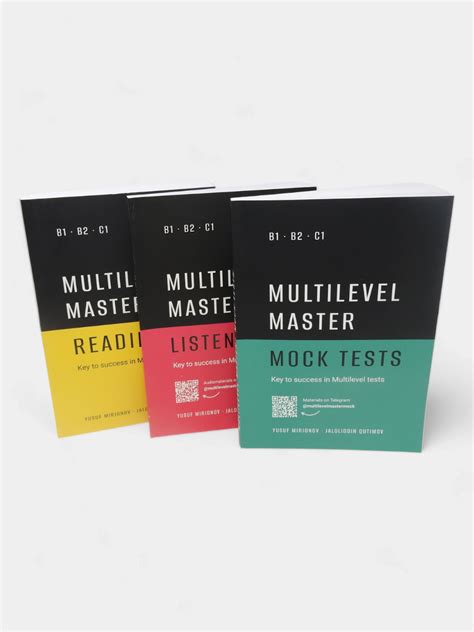 Multilevel master reading mock test.  Multilevel Master: Listening, Read...