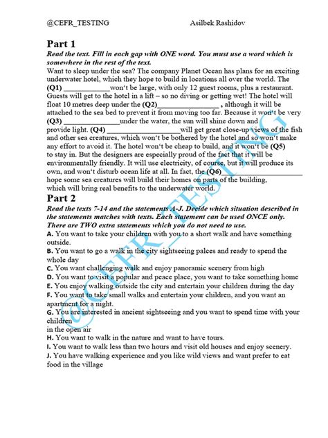 Multilevel reading mock test pdf. pdf), Text File (.  Nowadays, we are exploring sp...