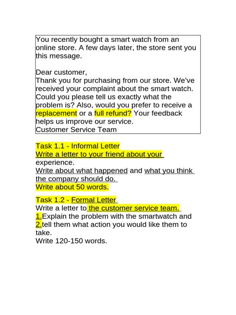 Multilevel writing task 1. docx), PDF File (.  In Task 1, test takers are a...