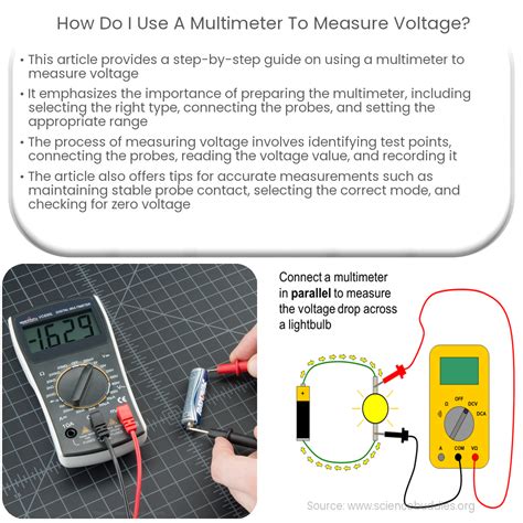 Multimeter is used to measure