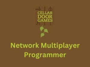 Multiplayer Programmer C# : gameDevClassifieds - Reddit