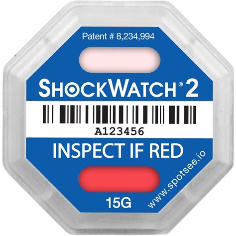 Multiple Function Sensor Modules ShockWatch 2 - 5G - Serialized ...